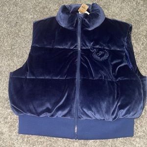 Victoria’s Secret pink puffer vest